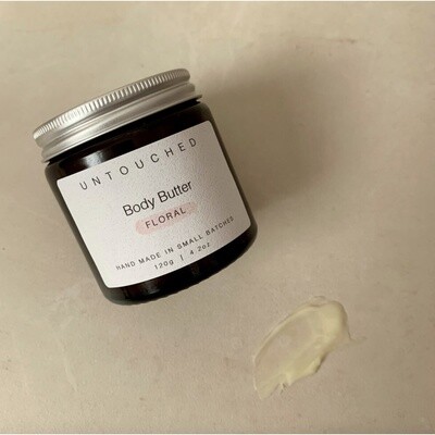 Floral body butter