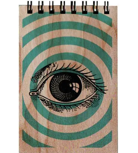 Wood Notepad, Eye