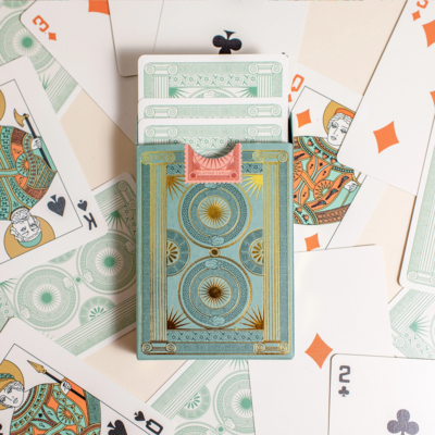 Olympia Playing Cards - Sage Green