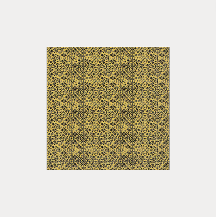 Ochre Cocktail Napkins - Fall