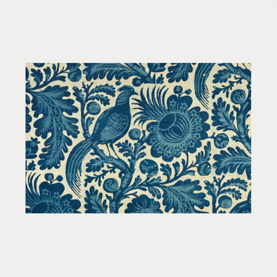 Paper Placemats , Vintage Indigo