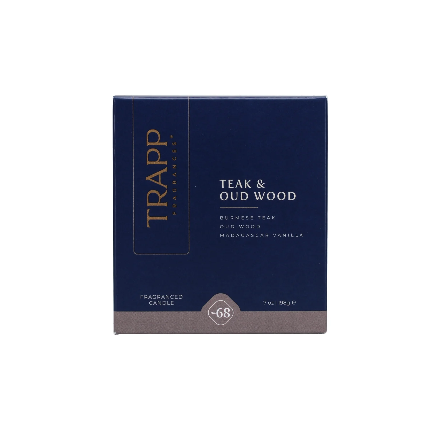 No. 68 Teak &amp; Oud Wood Candle - 7 oz