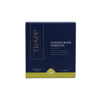 No. 10 Lemongrass Verbena Candle - 7oz