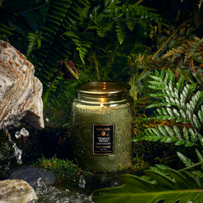 Temple Moss Large Jar Candle - 18 oz