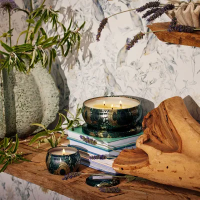 French Cade Lavender Mini Tin Candle - 4 oz 