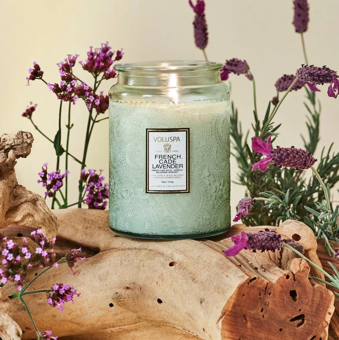 French Cade Lavender Large Jar Candle - 18 oz