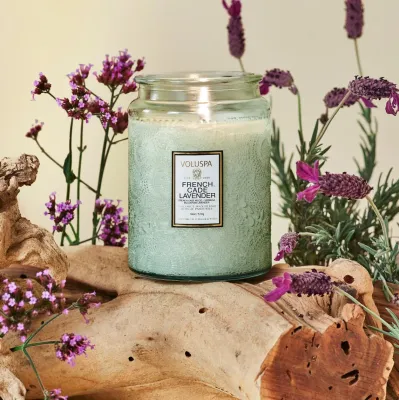 French Cade Lavender Large Jar Candle - 18 oz