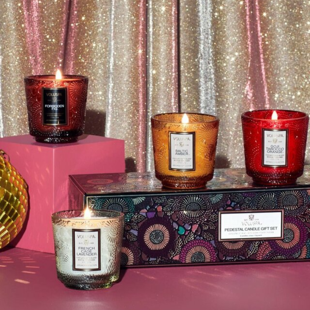 Best Sellers Pedestal Candle Set - 2.5 oz 