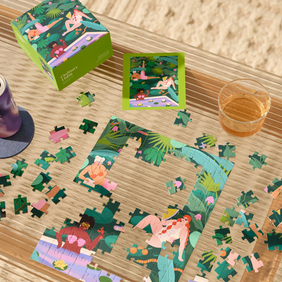 Water Lily Girls 100pc Puzzle