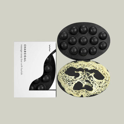 Massage Bar Soap, Charcoal
