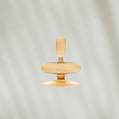 Wisteria Candleholder, Brown