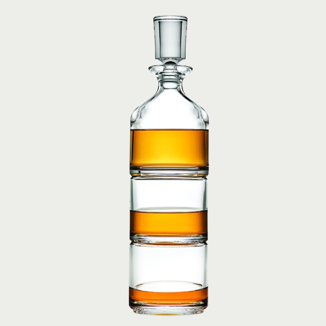 Duet Stacking Decanter Set - 8.5oz