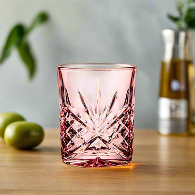Dublin Old Fashion Glasses, Blush