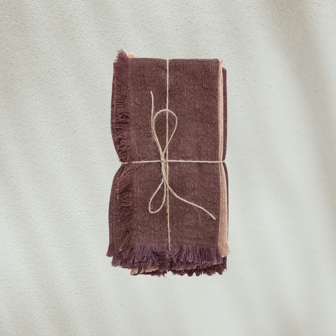 Set of 2 Napkins w/ Ring 