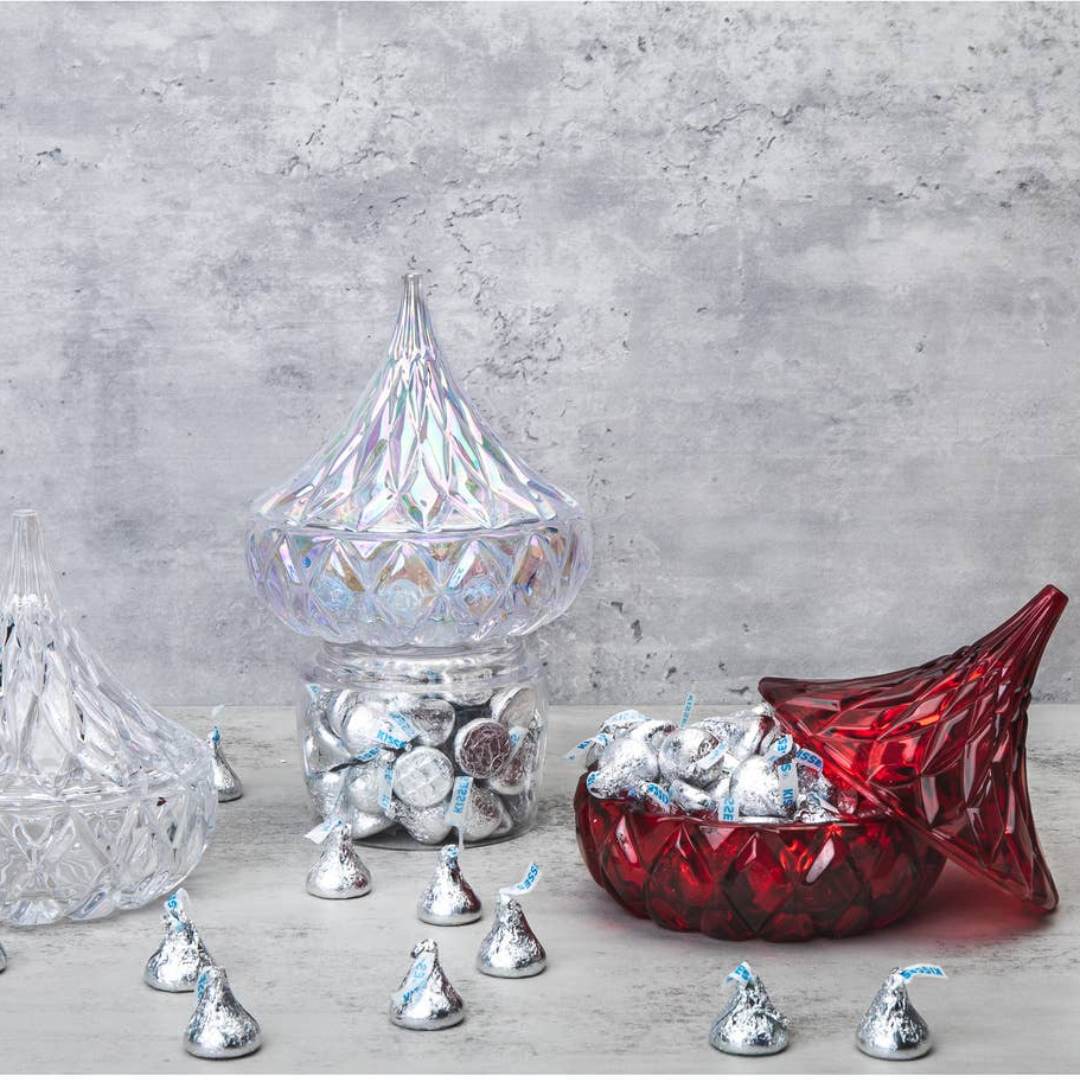 Hershey&#39;s Kisses Candy Dish, Red