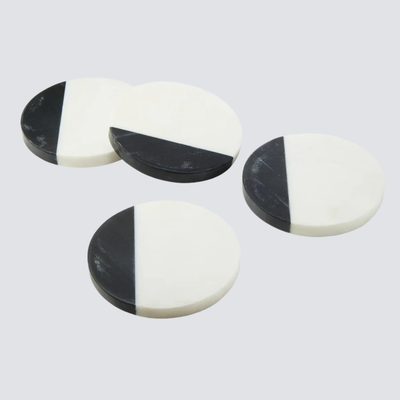 Checker Stone Coaster