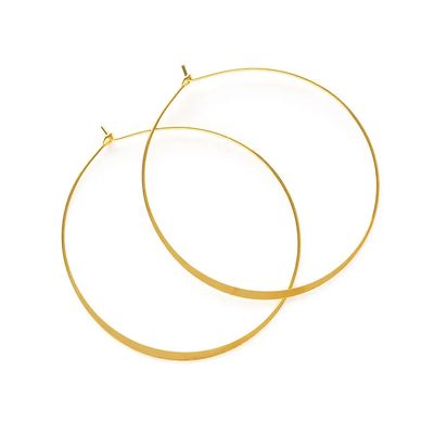 2&quot; Classic Hoop Earrings - Gold