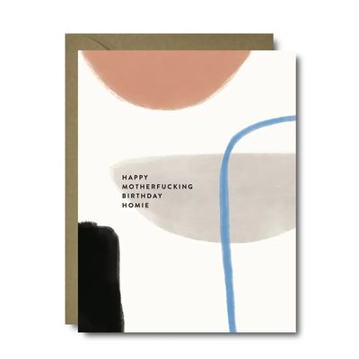 Homie Birthday Card