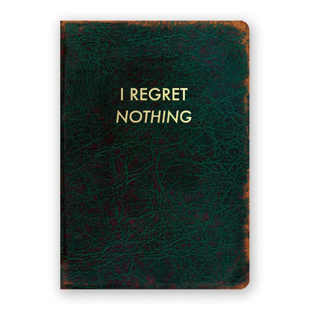 Medium I Regret Nothing Journal