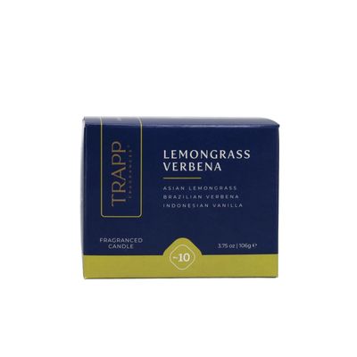 No. 10 Lemongrass Verbena Candle - 3.75oz