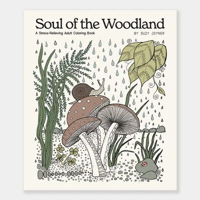 Stress Relieving Soul of the Woodland Coloring Book