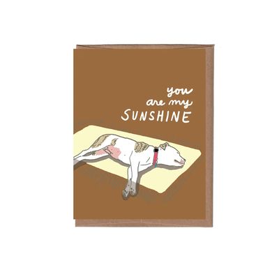 Sunshine Dog Card
