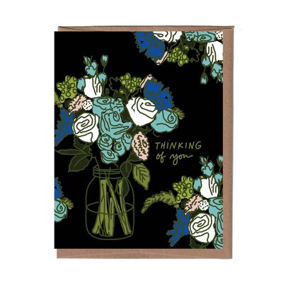 Scratch &amp; Sniff Thinking of You Flowers Card