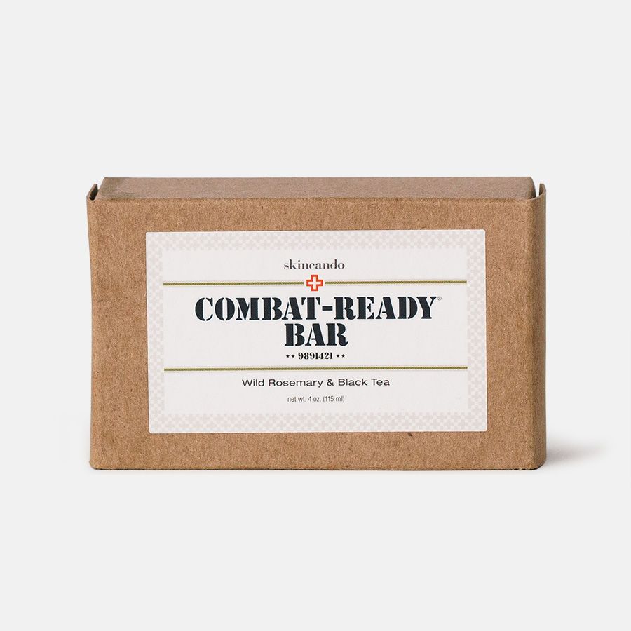 Combat-Ready Bar, Wild Rosemary + Black Tea