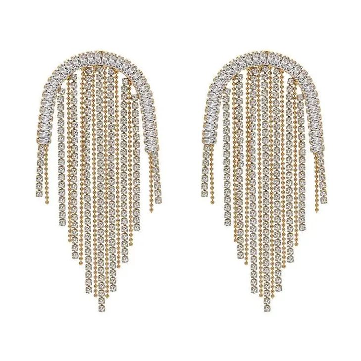 Rochelle CZ Drop Earring