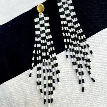 The Adrian Earring, Black