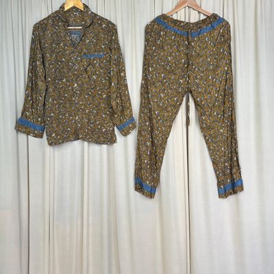 Upcycled Silk PJ Set No. 16 - S/M