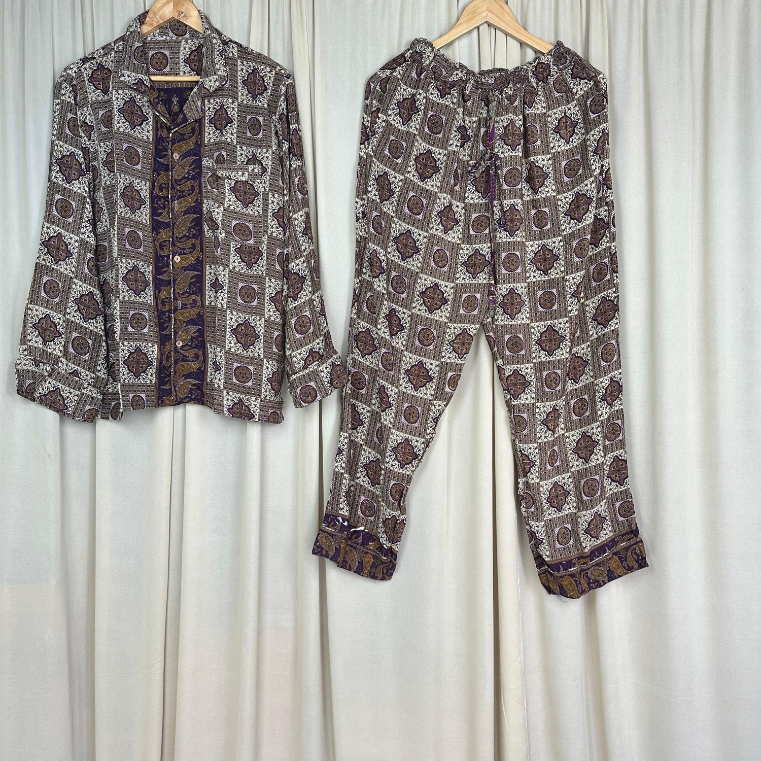 Upcycled PJ Set No. 13 - L/XL