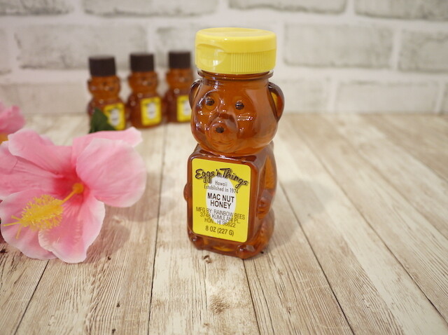 Hawaii honey in bear bottle (Mac nut / 8oz)