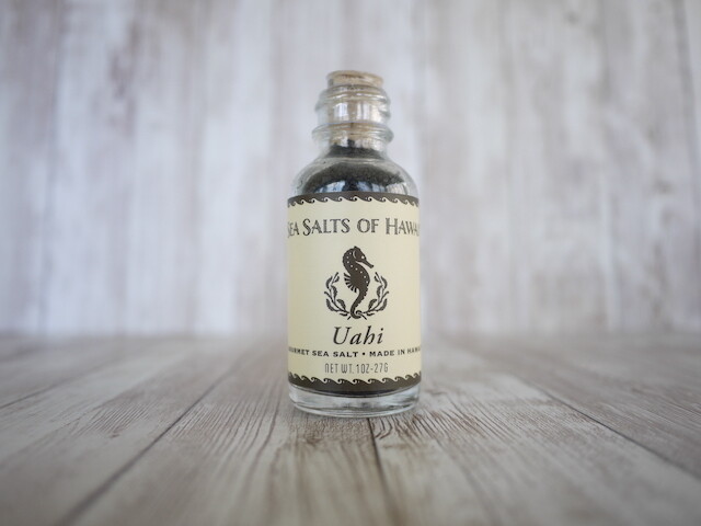 Hawaiian Uahi Black Sea Salt [1oz]