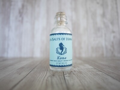 Hawaiian Kona White Sea Salt [2oz]