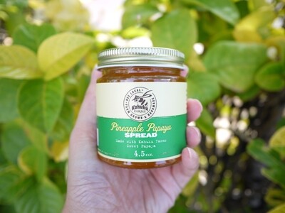 [Hawaii exclusive] Pineapple Papaya spread