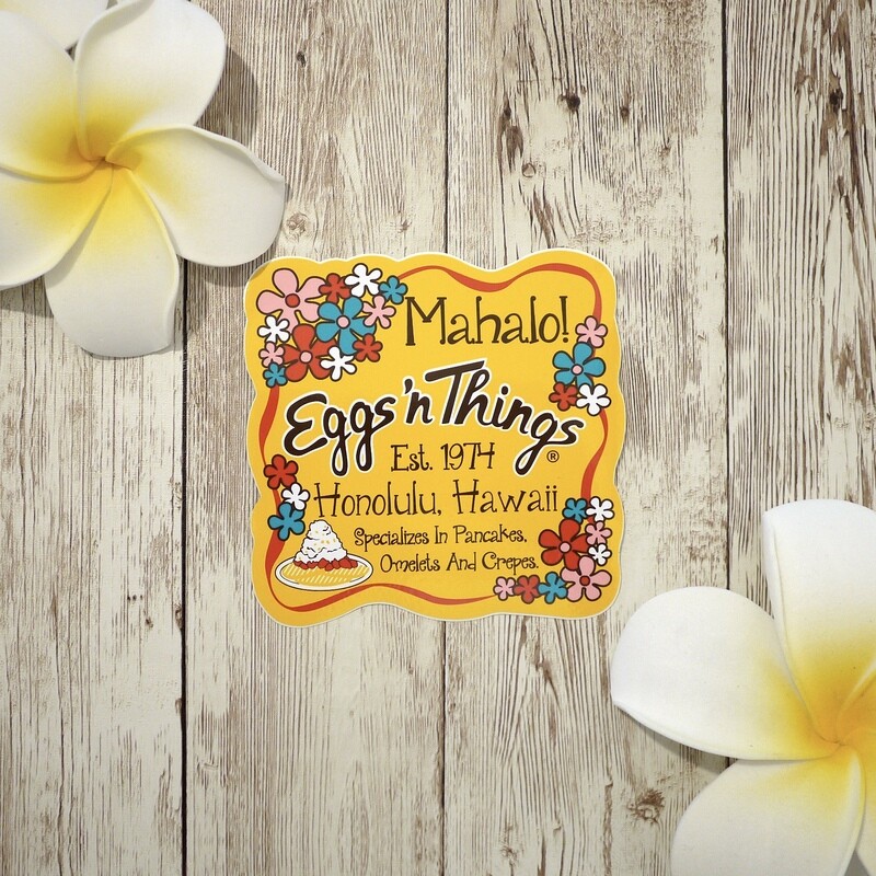 Sticker[Mahalo Yellow]