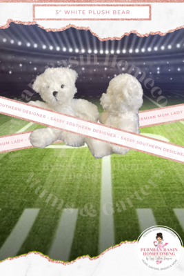 5&quot; White Bear Plush
