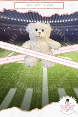 7&quot; White Bear Plush