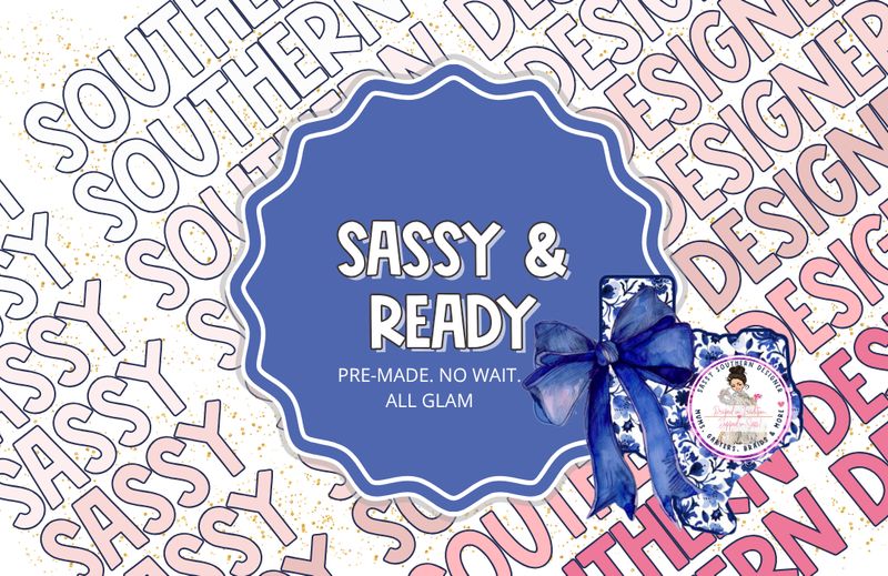 Sassy Ready-Made Mums &amp; Garters