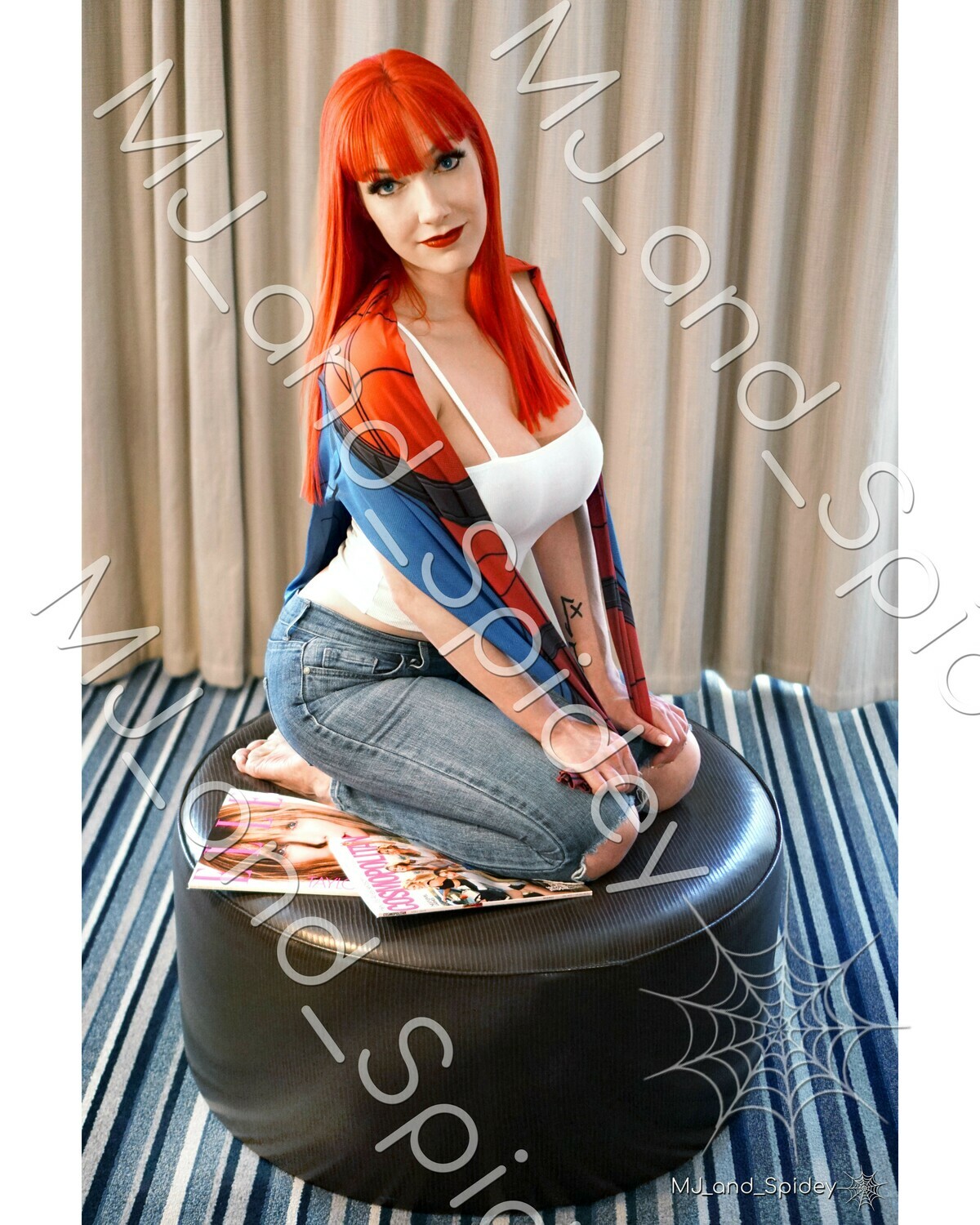 Marvel - Spider-Man - Mary Jane Watson - Campbell 1 - Digital Cosplay Image (@MJ_and_Spidey, MJ and Spidey, Comics)