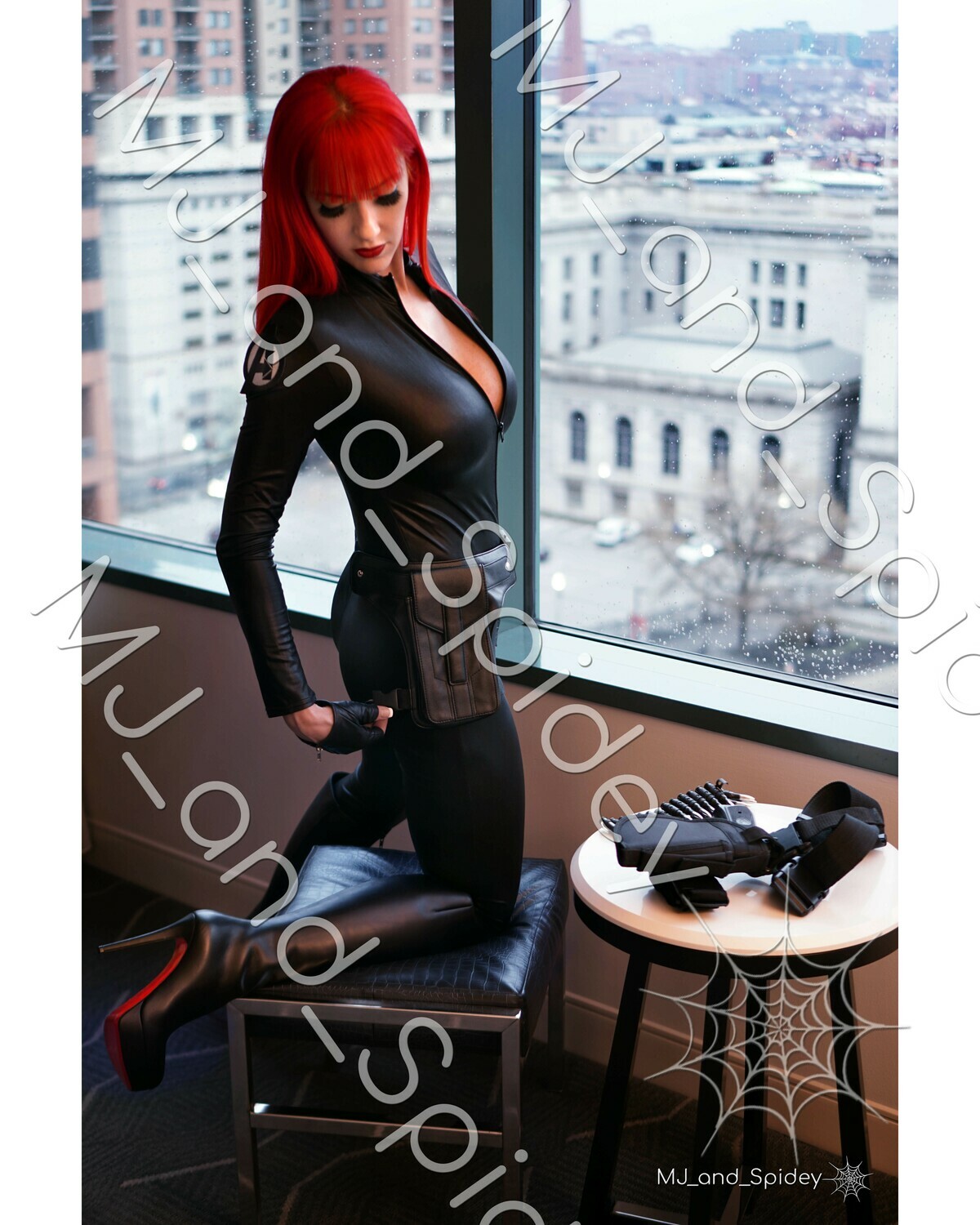 Marvel - Avengers - Black Widow No. 1 - Digital Cosplay Image (@MJ_and_Spidey, MJ and Spidey, Comics)