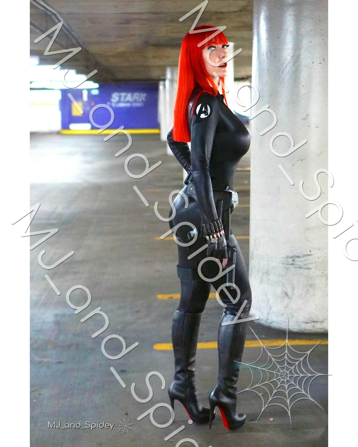 Marvel - Avengers - Black Widow No. 4 - Digital Cosplay Image (@MJ_and_Spidey, MJ and Spidey, Comics)