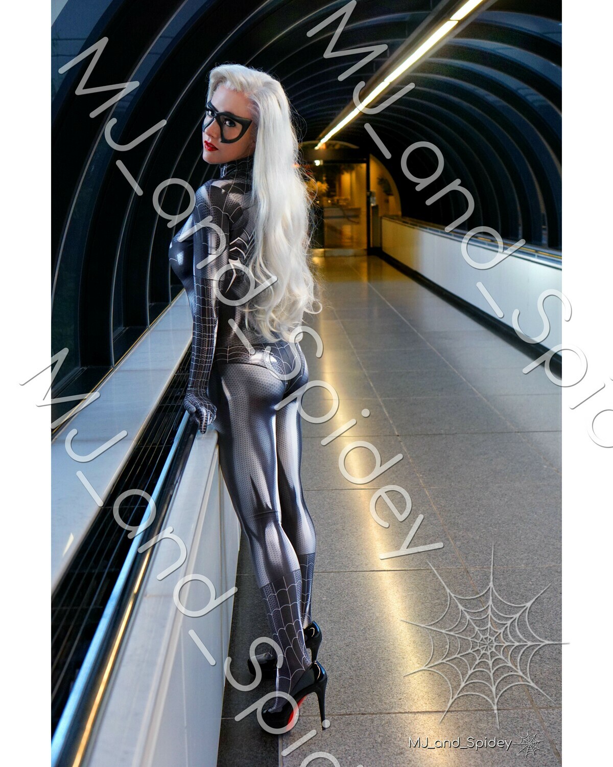 Marvel - Spider-Man - Black Cat - Symbiote 3 - Digital Cosplay Image (@MJ_and_Spidey, MJ and Spidey, Comics)