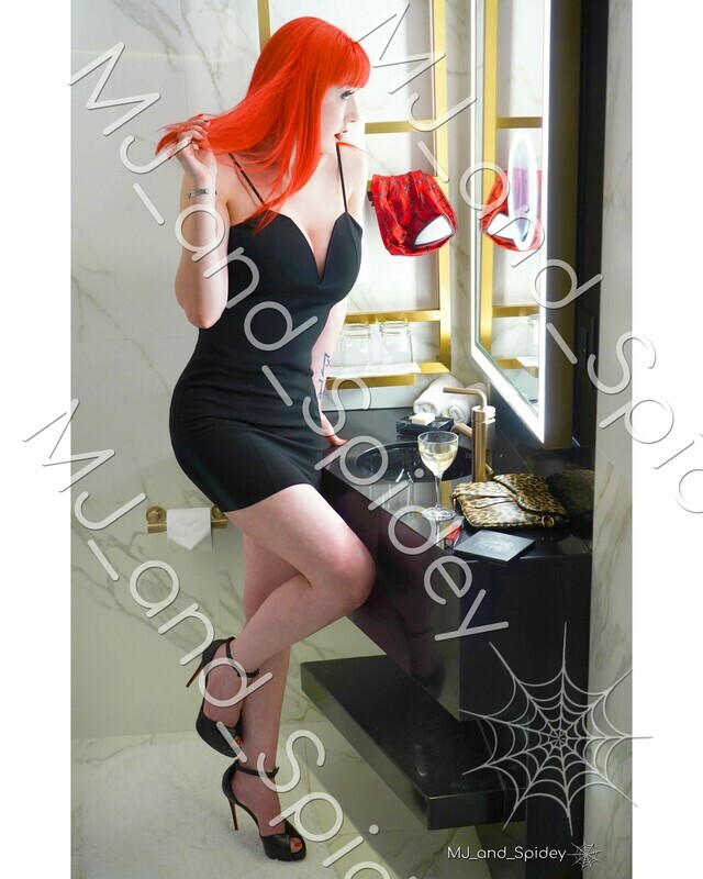 Marvel - Spider-Man - Mary Jane Watson - Glamor 3 - Digital Cosplay Image (@MJ_and_Spidey, MJ and Spidey, Comics)