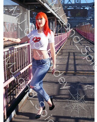 Marvel - Spider-Man - Mary Jane Watson - Classic No. 1 - 8x10 Cosplay Print (@MJ_and_Spidey, MJ and Spidey, Comics)