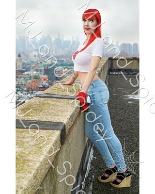 Marvel - Spider-Man - Mary Jane Watson - Classic No. 3 - 8x10 Cosplay Print (@MJ_and_Spidey, MJ and Spidey, Comics)