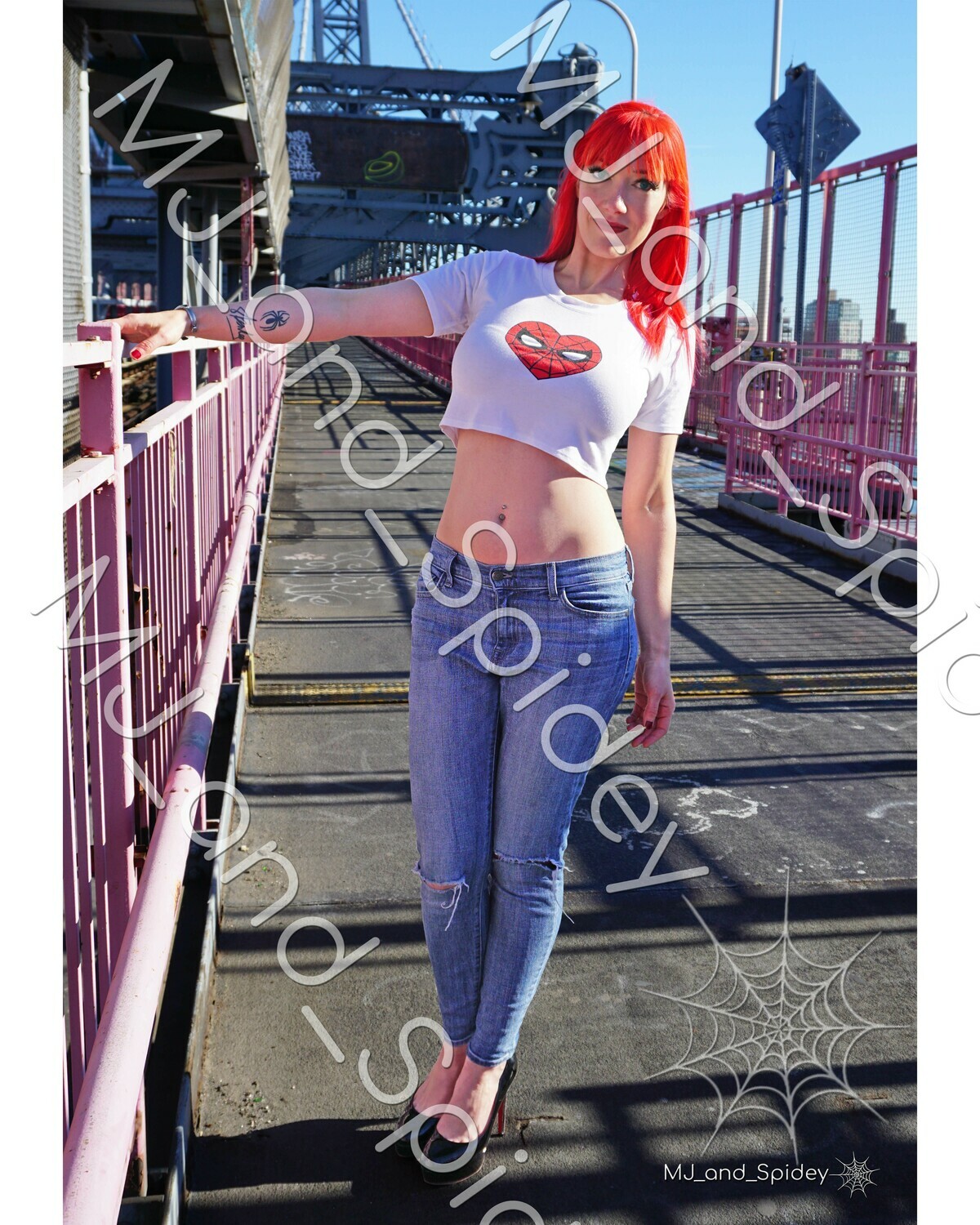 Marvel - Spider-Man - Mary Jane Watson - Classic 0 - 8.5x11 Cosplay Print (@MJ_and_Spidey, MJ and Spidey, Comics)