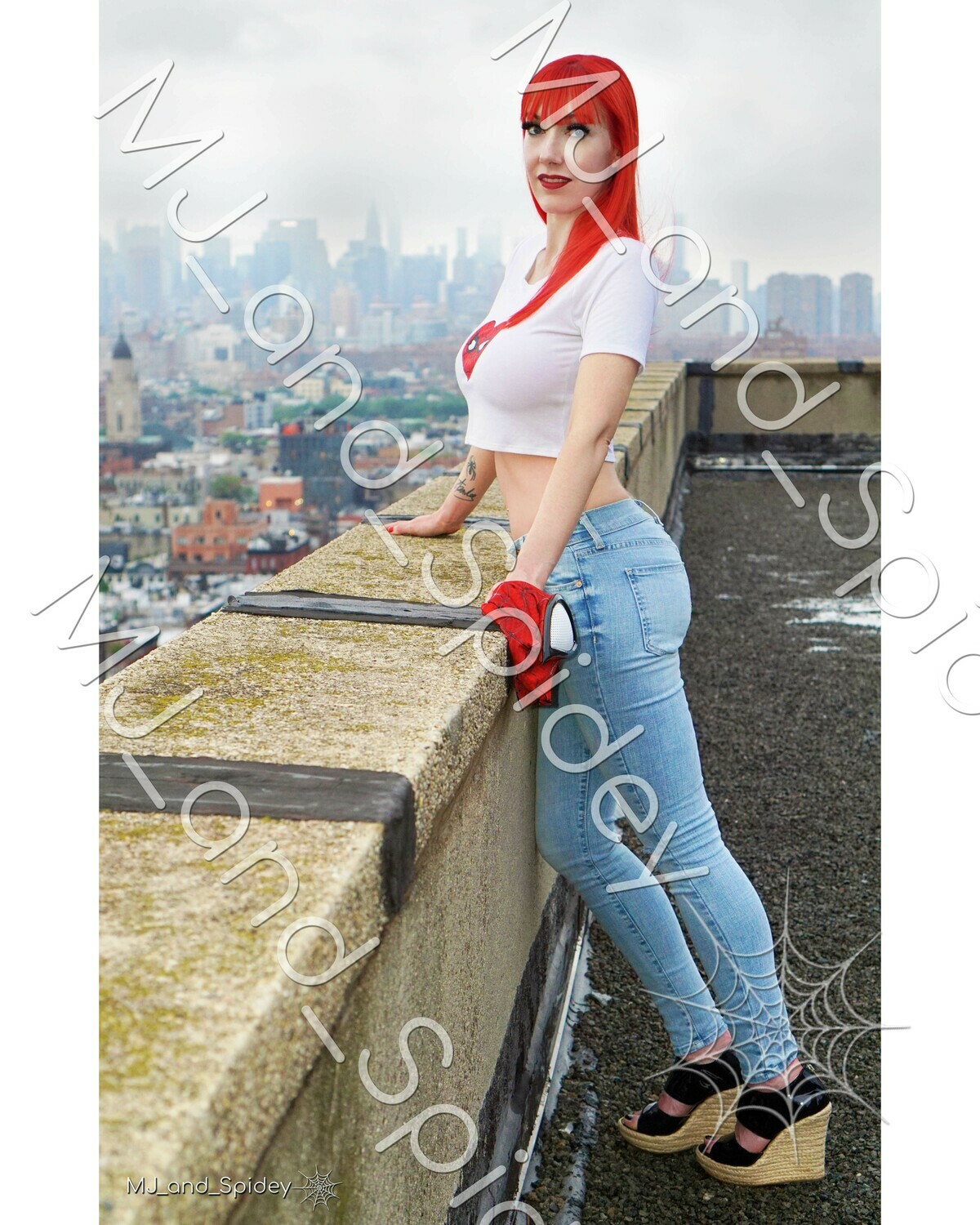 Marvel - Spider-Man - Mary Jane Watson - Classic 3 - Digital Cosplay Image (@MJ_and_Spidey, MJ and Spidey, Comics)
