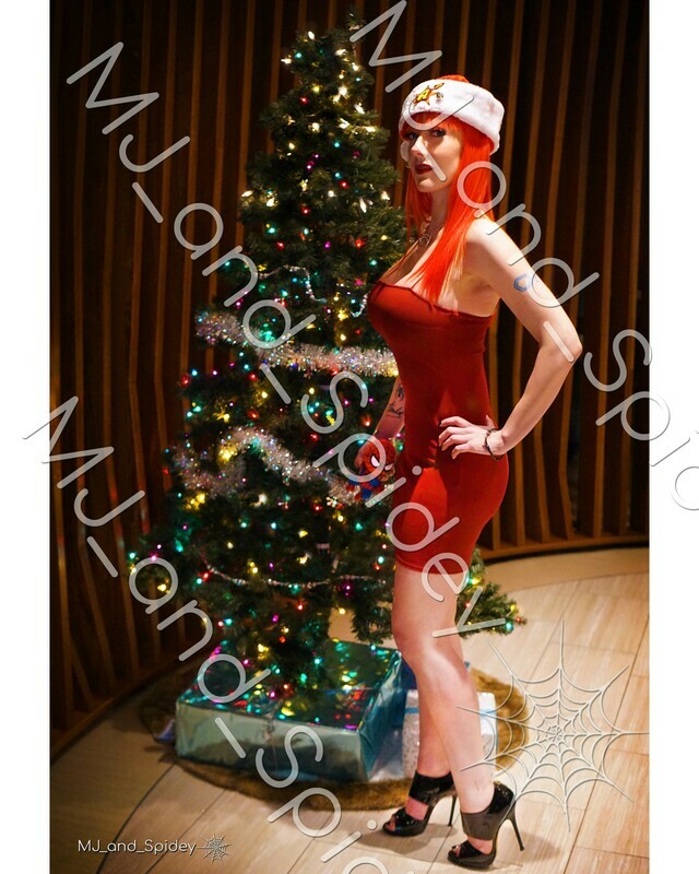 Marvel - Spider-Man - Mary Jane Watson - Christmas 1 - Digital Cosplay Image (@MJ_and_Spidey, MJ and Spidey, Comics)